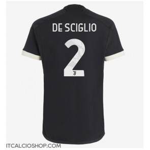 Juventus Mattia De Sciglio #2 Terza Maglia 2023-24 Manica Corta